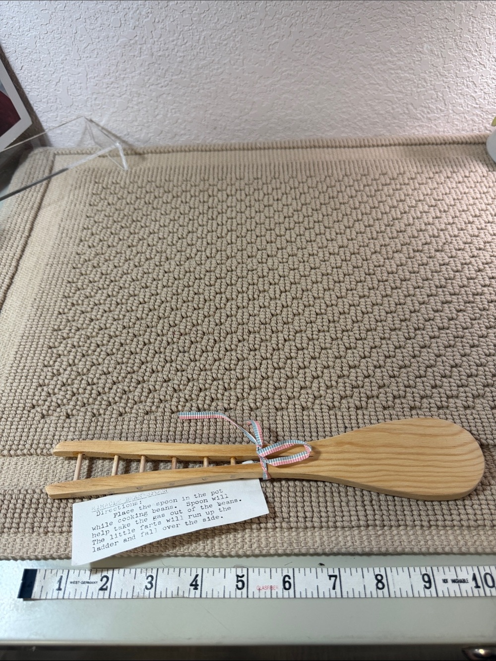 Wooden Miracle Bean Spoon - Novelty Cooking Utensil